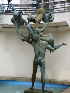 54   Orgy Statue